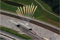 Galleria di base del Gottardo (foto Ffs)